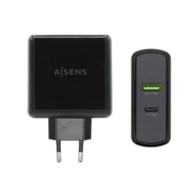 Cargador USB Pared Aisens PD 3.0 USB-C 48 W Negro de Aisens, Cargadores - Ref: S8400196, Precio: 13,73 €, Descuento: %