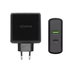 USB-Ladegerät für die Wand Aisens PD 3.0 USB-C 48 W Schwarz von Aisens, Ladegeräte - Ref: S8400196, Preis: 13,73 €, Rabatt: %