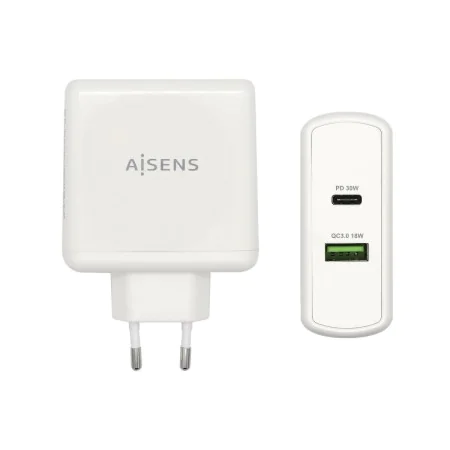 Cargador USB Pared Aisens PD 3.0 USB-C 48 W Blanco de Aisens, Cargadores - Ref: S8400197, Precio: 12,26 €, Descuento: %