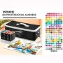 Marker-Set Alex Bog Luxury Canvas Gama Artist 204 Stücke Etüie Bunt von Alex Bog, Fineliner - Ref: S8400259, Preis: 62,05 €, ...