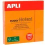 Sticky Notes Apli Orange 7,5 x 7,5 cm (12 Units) by Apli, Self-Stick Notes - Ref: S8400567, Price: 9,64 €, Discount: %