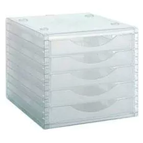 Archivador Modular Archivo 2000 ArchivoTec 5 cajones Transparente 34 x 27 x 26 cm de Archivo 2000, Materiales, organizadores ...