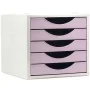 Classificatore modulare Archivo 2000 Rosa Torta 34 x 27 x 26 cm di Archivo 2000, Forniture da scrivania, organizzatori e dist...