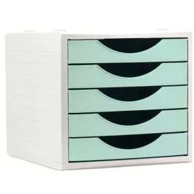 Modular Filing Cabinet Archivo 2000 ArchivoTec Serie 4000 5 drawers Green Cake 34 x 27 x 26 cm by Archivo 2000, Materials, de...