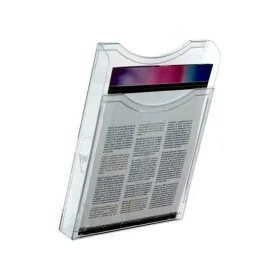 Counter Display Archivo 2000 Steritouch Wall Transparent A4 polystyrene by Archivo 2000, Catalogue & Reference Racks - Ref: S...