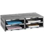 Archivador Modular Archivo 2000 ArchivoDoc 4 compartimentos Din A4 Negro 36 x 60 x 16,5 cm de Archivo 2000, Materiales, organ...