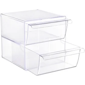 Organisateur polyvalent Archivo 2000 Transparent 19 x 15 x 15 cm de Archivo 2000, Fournitures de bureau, organiseurs et distr...