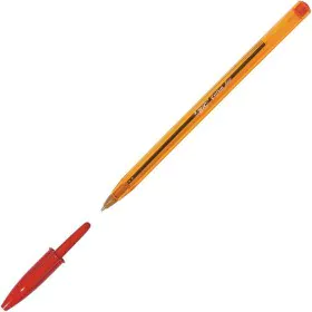 Crayon Bic Cristal Fine Rouge 0,3 mm 50 Pièces de Bic, Stylos à bille non rétractable - Réf : S8401550, Prix : 16,07 €, Remis...