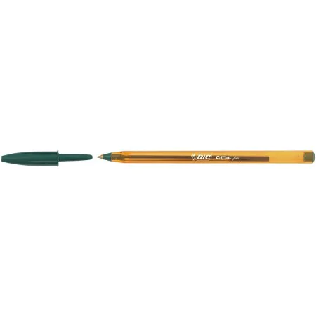 Pen Bic Cristal Fine Green 0,3 mm 50 Pieces by Bic, Stick Ballpoint Pens - Ref: S8401551, Price: 16,07 €, Discount: %