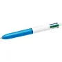 Penna a inchiostro liquido Bic Mini 4Colours Azzurro Bianco 0,32 mm (12 Pezzi) di Bic, Penne roller a inchiostro liquido - Ri...