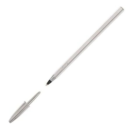 stylo à encre liquide Bic 921339 Noir Argenté 0,32 mm (20 Pièces) de Bic, Stylos à bille à encre liquide - Réf : S8401567, Pr...