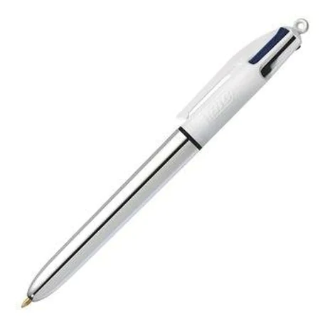 Bolígrafo Bic Shine Silver Blanco Plateado (12 Piezas) de Bic, Bolígrafos de bola retráctiles - Ref: S8401597, Precio: 24,97 ...