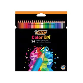 Colouring pencils Bic Color Up Multicolour 24 Pieces by Bic, Drawing materials - Ref: S8401616, Price: 6,81 €, Discount: %