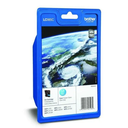 Tinteiro de Tinta Original Brother LC985C Ciano de Brother, Toners e tinta de impressora - Ref: S8402110, Preço: 13,61 €, Des...