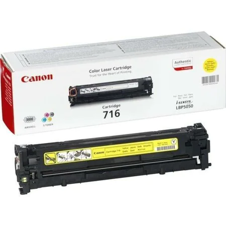 Toner original Canon 716 Y Jaune de Canon, Toners et encre pour imprimante - Réf : S8402726, Prix : 73,65 €, Remise : %