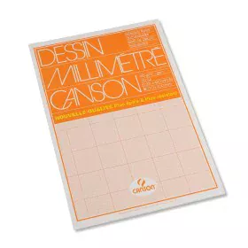 Bloc à dessin Canson Orange A3 de Canson, Papier à dessin léger - Réf : S8403171, Prix : 17,25 €, Remise : %