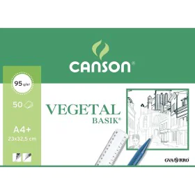 Bloc à dessin Canson Papier végétal Transparent de Canson, Papier à dessin léger - Réf : S8403177, Prix : 11,94 €, Remise : %