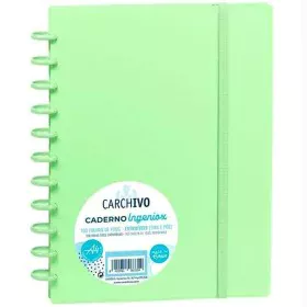 Cahier Carchivo Ingeniox Vert clair A4 de Carchivo, Cahiers à spirales - Réf : S8403239, Prix : 12,58 €, Remise : %