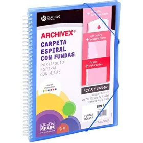 Classeur Carchivo Archivex-Star Bleu A4 de Carchivo, Dossiers - Réf : S8403398, Prix : 8,85 €, Remise : %