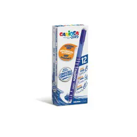 Crayon Carioca Oops Bleu 0,7 mm 12 Pièces de Carioca, Stylos à bille non rétractable - Réf : S8403463, Prix : 13,42 €, Remise...