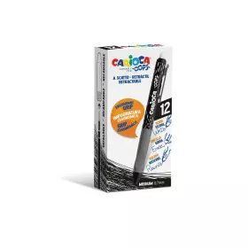 Stift Carioca Oops Schwarz 0,7 mm (12 Stücke) von Carioca, Druckkugelschreiber - Ref: S8403470, Preis: 16,44 €, Rabatt: %