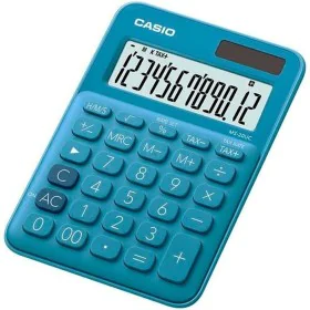 Calculatrice Casio MS-20UC Bleu (2,3 x 10,5 x 14,95 cm) de Casio, Calculatrices de bureau - Réf : S8403560, Prix : 14,80 €, R...