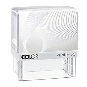 Timbre Colop Printer 30 Blanc Bleu de Colop, Timbres et matériaux pour timbres - Réf : S8403694, Prix : 10,32 €, Remise : %