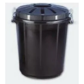 Caixote do lixo Denox 70 L Preto Plástico de Denox, Lixo e reciclagem - Ref: S8403951, Preço: 20,29 €, Desconto: %