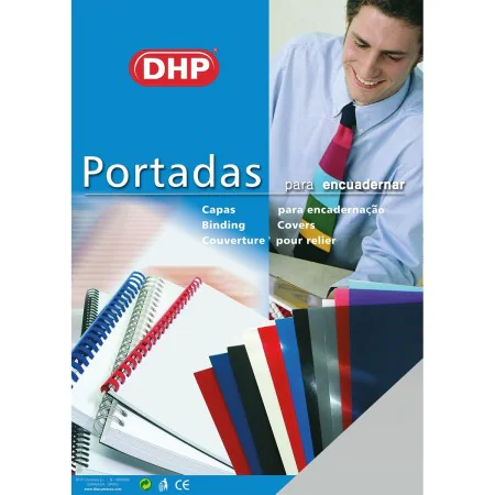 Binding covers DHP Transparent A4 polypropylene 100 Pieces by DHP, Binding Covers - Ref: S8404022, Price: 15,95 €, Discount: %