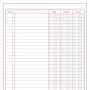 Livre de comptes DOHE 09908 100 Volets A4 Bordeaux de DOHE, Registres de comptabilité - Réf : S8404108, Prix : 16,77 €, Remis...