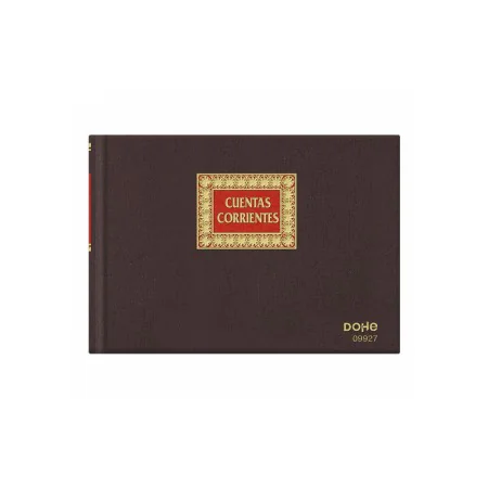 Livre de comptes DOHE 09927 quarto Bordeaux 100 Volets de DOHE, Registres de comptabilité - Réf : S8404115, Prix : 10,72 €, R...