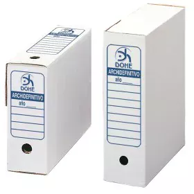 File Box DOHE Archidefinitivo White Din A4 by DOHE, File classifiers and storage - Ref: S8404184, Price: 51,74 €, Discount: %