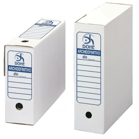 File Box DOHE Archidefinitivo White Din A4 by DOHE, File classifiers and storage - Ref: S8404184, Price: 47,90 €, Discount: %