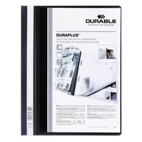 Portadocumentos Durable Duraplus Preto Transparente A4 25 Peças de Durable, Pastas - Ref: S8404324, Preço: 35,09 €, Desconto: %