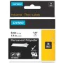 Laminated Tape for Labelling Machines Dymo ID1-6 White Black 6 mm x 5,5 m by Dymo, Adhesive labels and stickers - Ref: S84044...