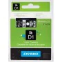 Laminated Tape for Labelling Machines Dymo 53721 White Black 24 mm 24 mm x 7 m by Dymo, Adhesive labels and stickers - Ref: S...