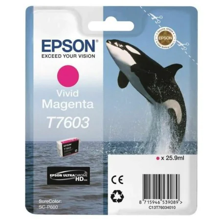 Cartuccia ad Inchiostro Originale Epson T7603 Nero di Epson, Toner e inchiostro per stampante - Rif: S8405694, Prezzo: 32,15 ...