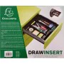 Contenitori per Cassetti Exacompta Drawinsert Nero (29,8 x 24,6 x 36 cm) di Exacompta, Organizzatori per cassetti - Rif: S840...