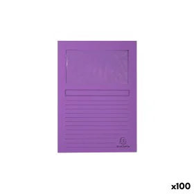 Sottocartella Exacompta Forever Finestra trasparente Violetta A4 100 Pezzi di Exacompta, Cartelle - Rif: S8406160, Prezzo: 29...