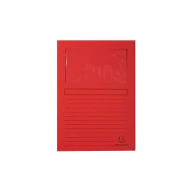 Subcarpeta Exacompta Forever Ventana transparente Rojo A4 100 Piezas de Exacompta, Carpetas - Ref: S8406164, Precio: 29,26 €,...