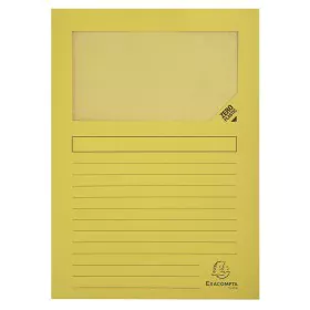 Sous-dossier Exacompta Forever Fenêtre transparente Jaune A4 100 Pièces de Exacompta, Dossiers - Réf : S8406167, Prix : 29,26...