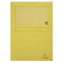 Subfolder Exacompta Forever Transparent window Yellow A4 100 Pieces by Exacompta, Folders - Ref: S8406167, Price: 29,26 €, Di...