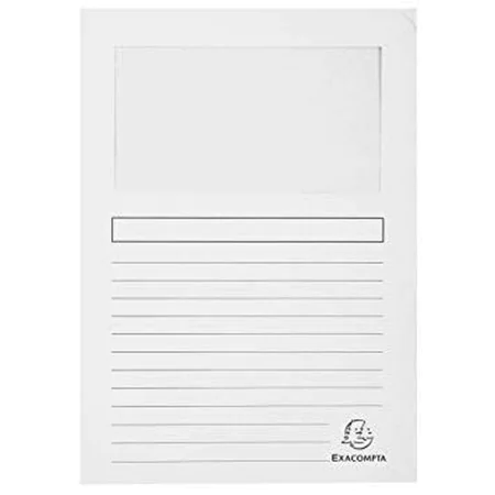 Sous-dossier Exacompta Blanc A4 100 Pièces de Exacompta, Dossiers - Réf : S8406168, Prix : 29,26 €, Remise : %