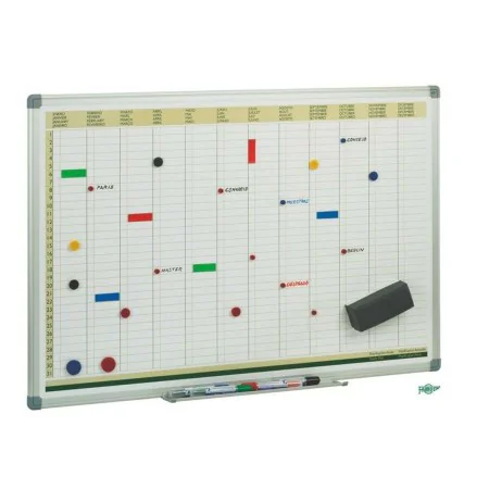 Pianificatore annuale Faibo 60 x 90 cm di Faibo, Pannelli planner - Rif: S8406965, Prezzo: 146,05 €, Sconto: %