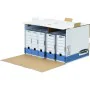 Caixa de Arquivo Fellowes Azul Branco A4 33,5 x 55,7 x 38,9 cm de Fellowes, Contentores - Ref: S8407025, Preço: 10,60 €, Desc...