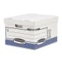 boîte pour archives Fellowes Bleu Blanc Din A4 29,4 x 38,7 x 44,5 cm de Fellowes, Bacs - Réf : S8407026, Prix : 10,60 €, Remi...