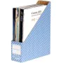 Porta-revistas Fellowes 4482101 Azul A4 Cartão Reciclado 10 Peças 7,8 x 31,1 x 25,8 cm de Fellowes, Pastas - Ref: S8407054, P...