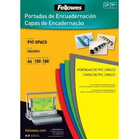 Copertura Fellowes 100 Unità Rilegatura Nero A4 PVC di Fellowes, Copertine per rilegatrici - Rif: S8407118, Prezzo: 17,35 €, ...