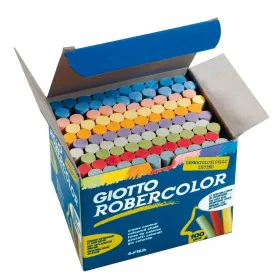 Chalks Giotto Robercolor Multicolour (100 Pieces) Dust-resistant 100 Pieces by Giotto, Cue Chalk - Ref: S8408466, Price: 10,2...