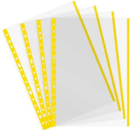 Covers Grafoplas Yellow Din A4 (100 Pieces) by Grafoplas, Punched Binder Pockets - Ref: S8408815, Price: 18,10 €, Discount: %